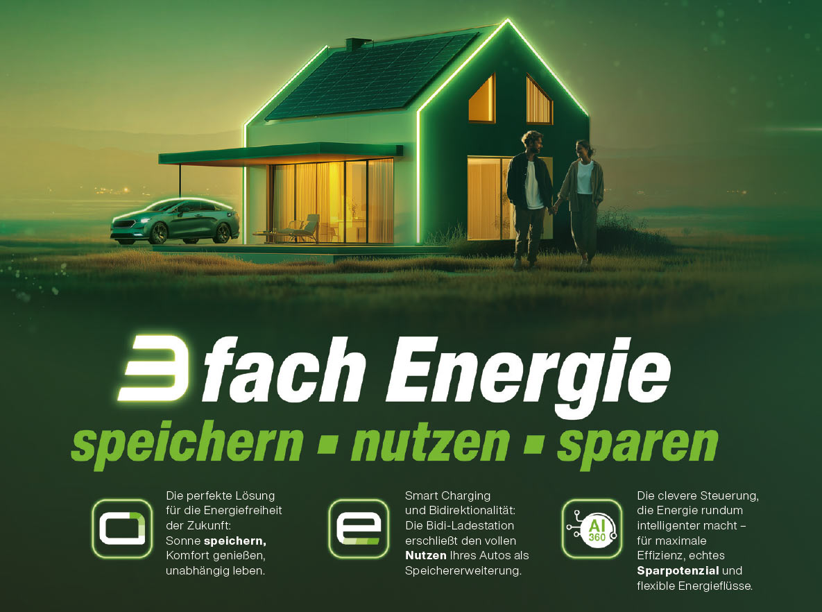 E3DC - 3fach Energie speichern - nutzen - sparen