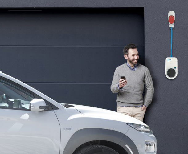 go-eCharger zum Laden von BEV und PHEV